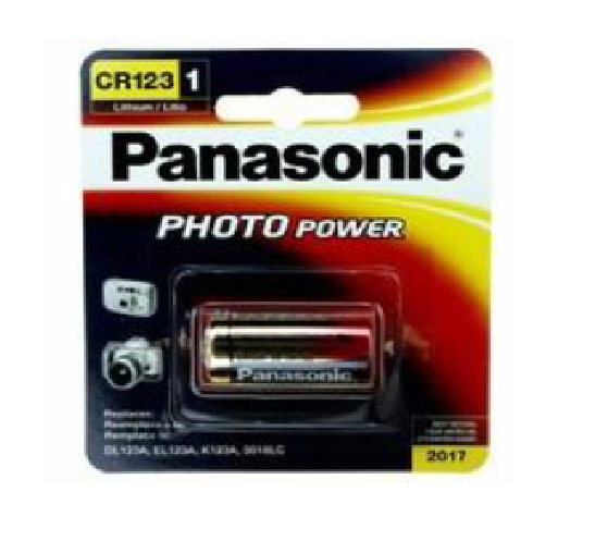 Panasonic - BSG CR123A series Primary Batteries