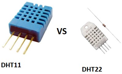 DHT11 vs DHT22: Datasheet, Pinout, and Features