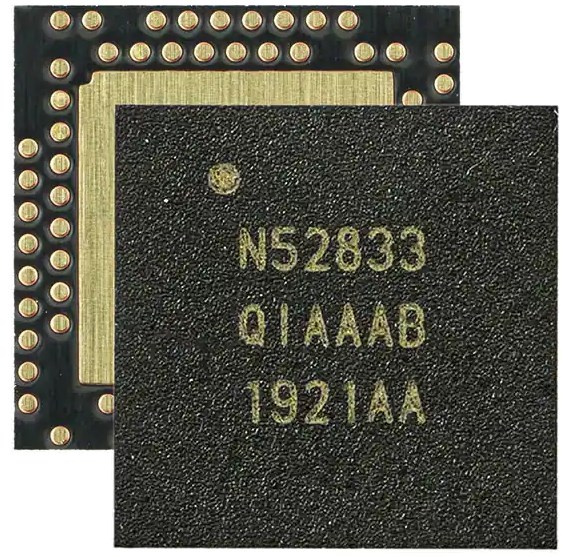 NRF52833 RF Transceiver Bluetooth 2.4GHz 73-VFQ: Datasheet, Pinout, and nRf52833 vs nRF52840