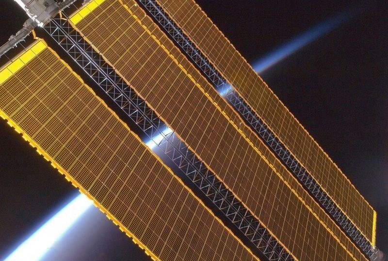 International Space Station Solar Panel