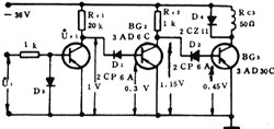 Single-ended DC amplifier circuit diagram b