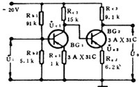 Single-ended DC<a href='https://www.utmel.com/blog/categories/amplifiers/operational-amplifier-basics-working-principle-and-amplifier-circuit'style='font-weight: bold'> amplifier circuit </a>diagram a