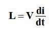 Inductance formula
