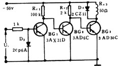 Single-ended DC amplifier circuit diagram c