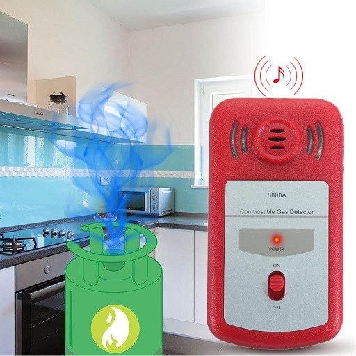 Gas Leak Detector in Home Appliance