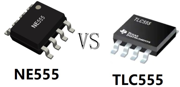 NE555 VS TLC555[Video] Comparison the differences between them.