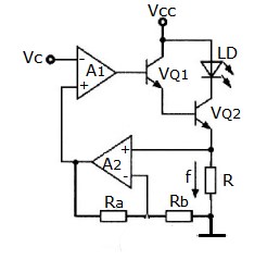 The principle of constant current control