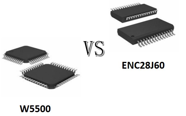 W5500 VS ENC28J60[Video]: Which one is better?