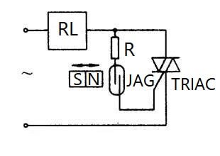 Figure 3. Proximity TRIAC Switch Circuit
