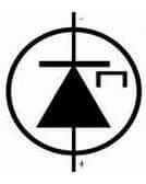 electrical symbol of the tunnel diode