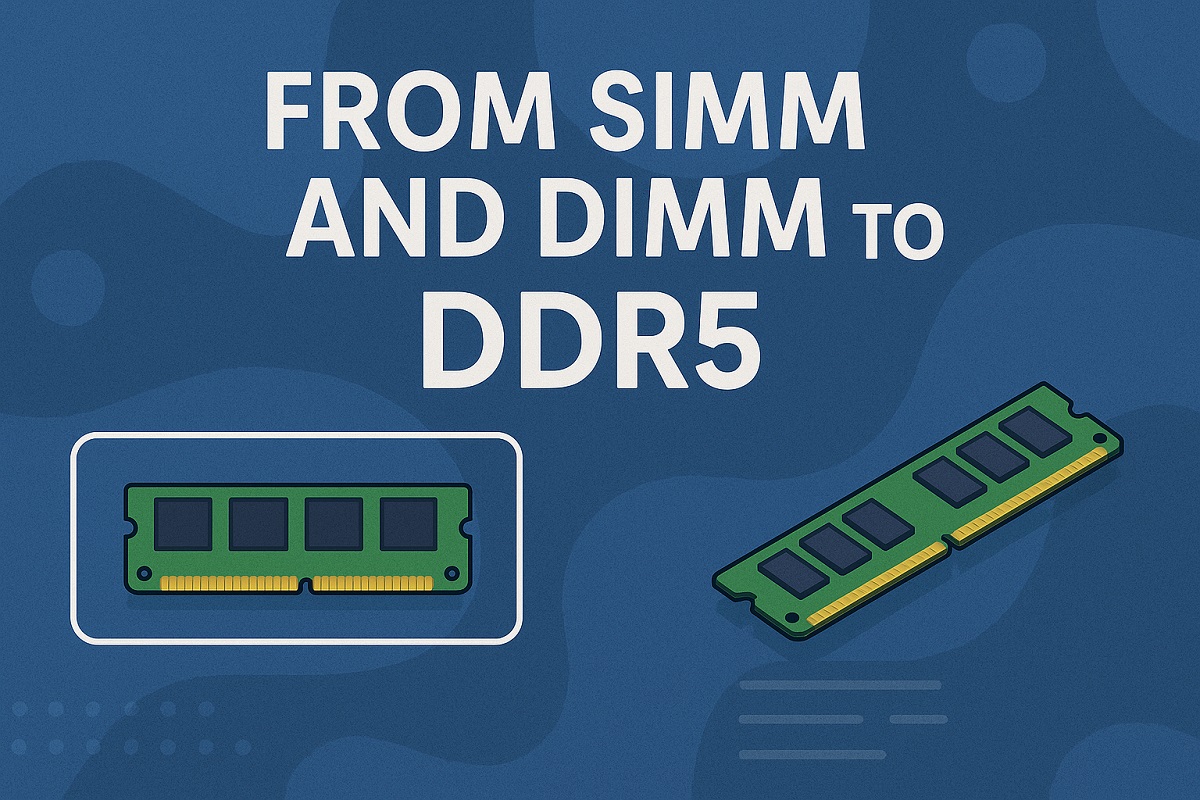 Understanding Computer Memory: From SIMM and DIMM to DDR5