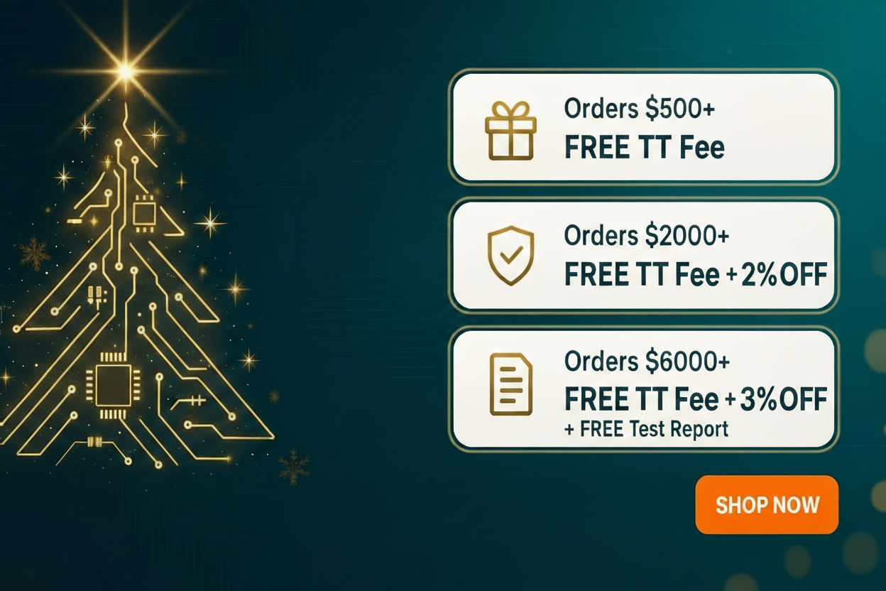 Power Up Your Savings this Christmas - Utmel's Exclusive Holiday Deals