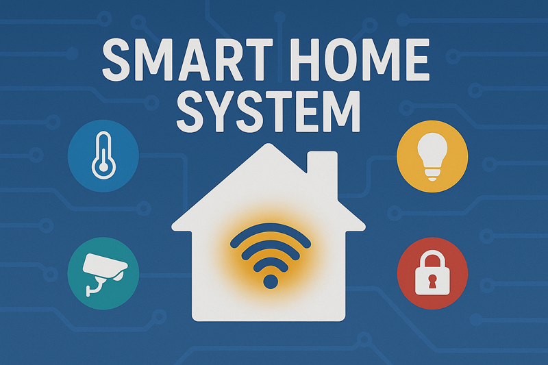 Electronic Components in the Smart Home System