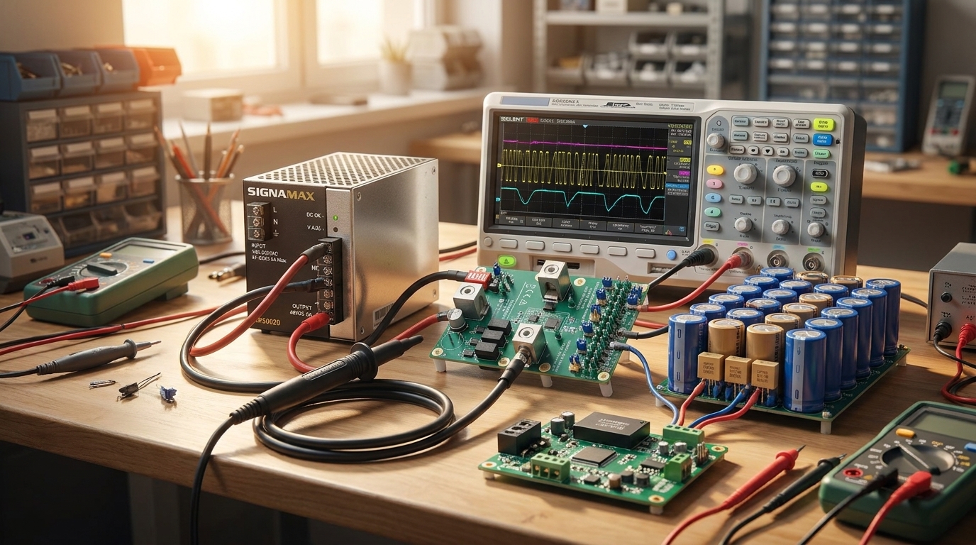 eFuse Capacitive Load Startup: Calculate Inrush Current and Prevent Hiccup Trips