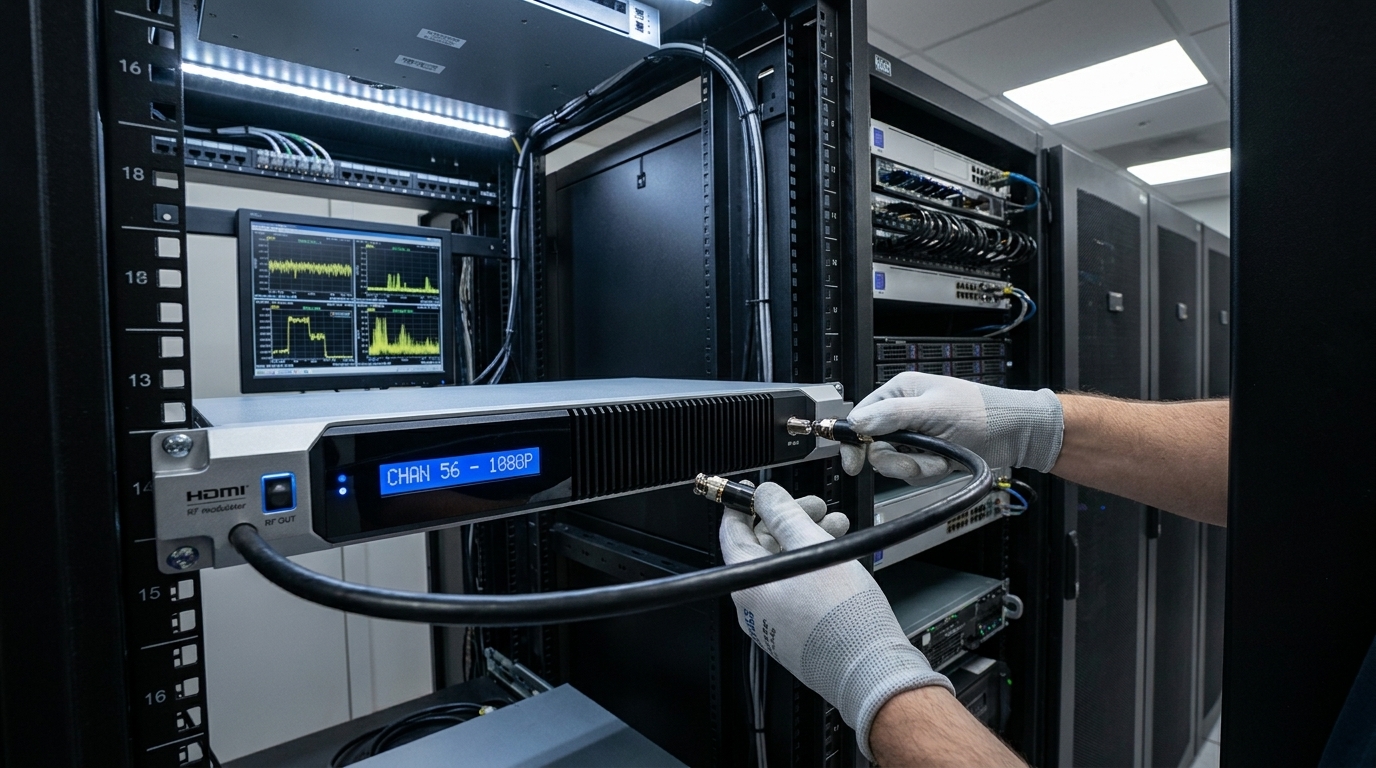 HDMI RF Modulators: Architecture, Setup, Types, and Commercial Applications