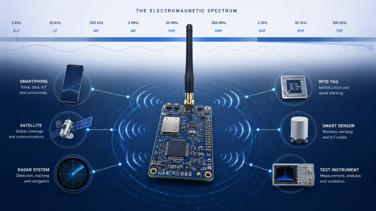 RF Technology: Complete Guide to Specifications, Frequency Bands, Components, and Applications