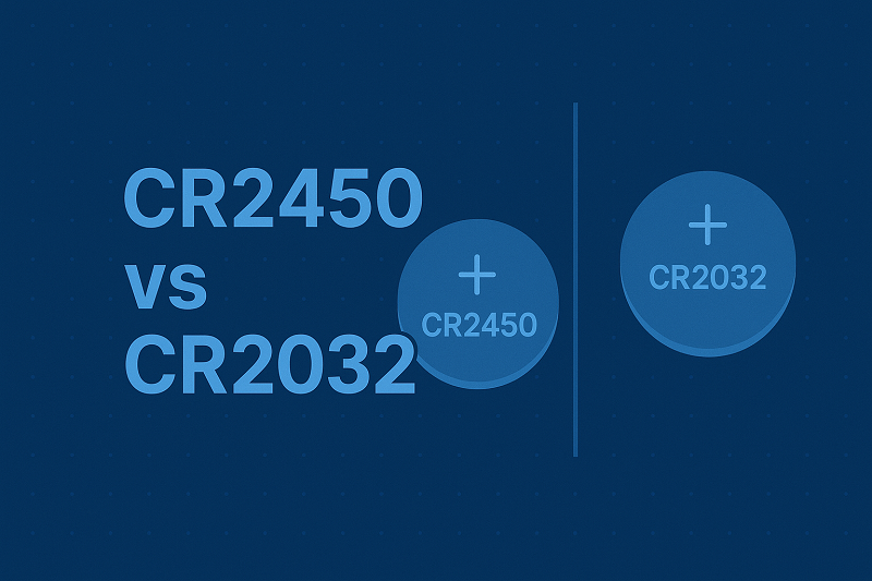 CR2450 vs CR2032 Batteries
