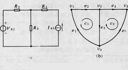 Electric network and its line diagram.png
