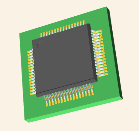 STM32F105RBT6 3D Model.png