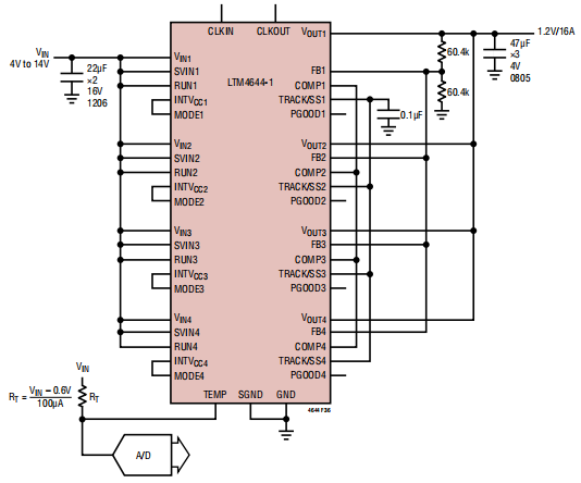 4V to 14V Input, 4-Phase, 1.2V at 16A Design with Temperature Monitoring..png 4V to 14V Input, 4-Phase, 1.2V at 16A Design with Temperature Monitoring..png