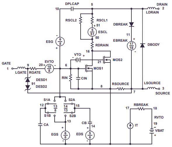 RFP30N06LE MOSFET Equivalent, Specification, Pinout,, 52 OFF