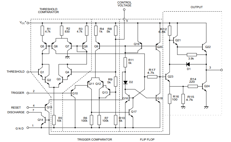 Where & How to use NE556 IC?