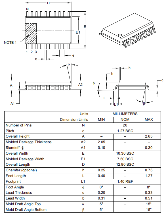 MCP2200 Converter: Features, Pinout, and Datasheet