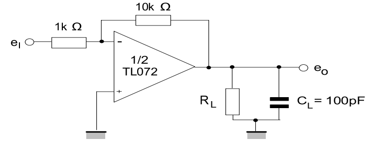 Gain-of-10 inverting amplifier.png