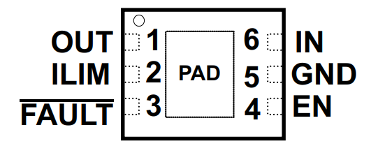 Package 6-Pin WAON Top View.png Package 6-Pin WAON Top View.png