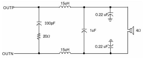 TDA7492P Typical LC filter for a 4 ohm speaker.jpg