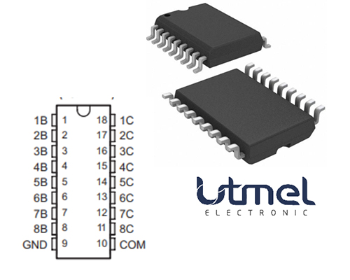 ULN2803ADWR NPN Transistor: Pinout, Datasheet