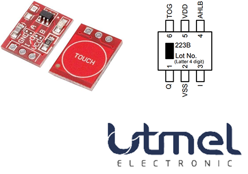 TTP223 Capacitive Touch Switch, Touch Key Module[Video]