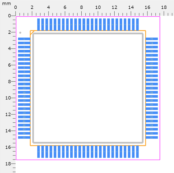 STM32F303VCT6TR Footprint.png STM32F303VCT6TR Footprint.png