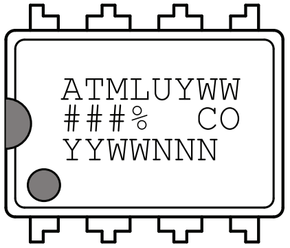 8-lead PDIP Package Marking Information.png 8-lead PDIP Package Marking Information.png