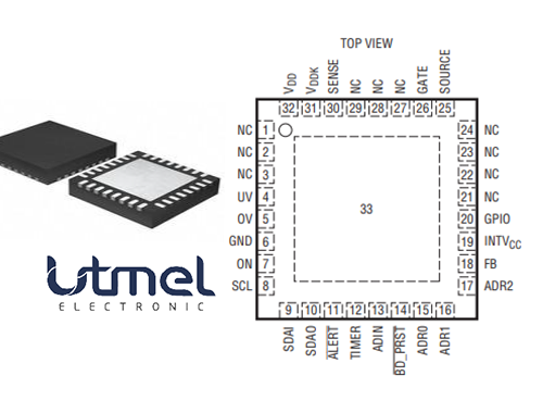 LTC4260CUH#PBF pinout.png