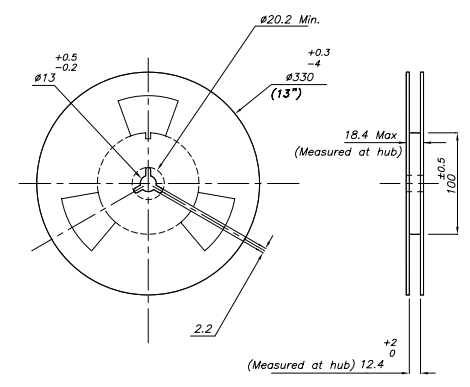 STMPE811QTR Package information（2）.png