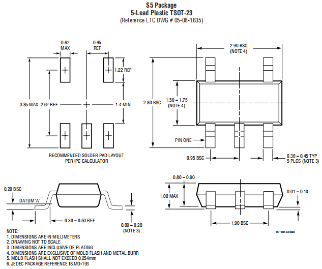 LTC4054 Single-cell Lithium-ion Battery: Circuits, Pinout, and ...