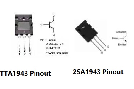 TTA1943 VS. 2SA1943 How to Differentiate?