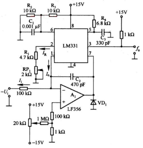LM331 V-F Converter: Circuit, Price and Pinout