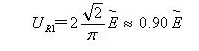 Bridge rectifier calculation formula