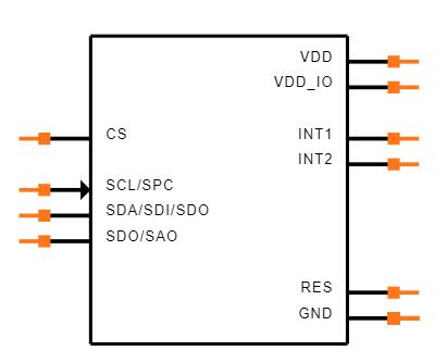 LIS2DH12 Accelerometer:Pinout, Datasheet, and Functional Block Diagram
