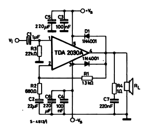 TDA2030A Test circuit.png