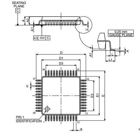 STM32F070CBT6 Package.png