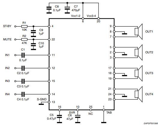 TDA7388 Standard Test and Application Circuit.jpg TDA7388 Standard Test and Application Circuit.jpg