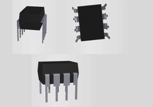 ATTINY45-20PU 3D Model.png