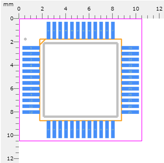STM32F103C6T6 Footprint.png STM32F103C6T6 Footprint.png