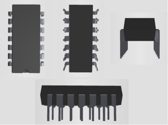 thumbnail image 2 of 5x National DM74LS32N Quad 2-Input Positive-OR Gate IC – DIP-14, LS Series 2 of 6