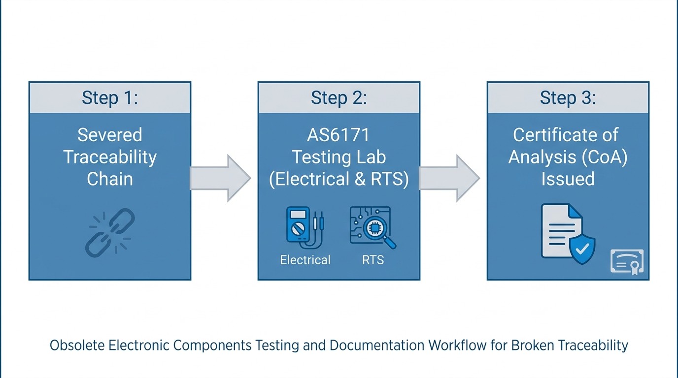 AS6171 Testing and CoA Verification Workflow for Obsolete Parts.jpg AS6171 Testing and CoA Verification Workflow for Obsolete Parts.jpg