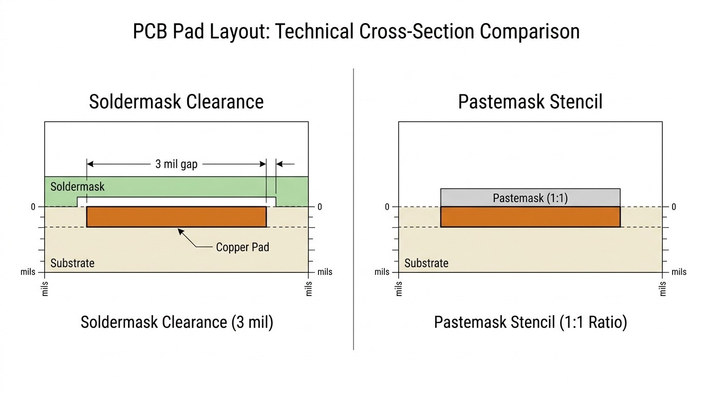 Soldermask clearance vs pastemask alignment comparison..jpg