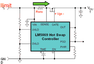Figure 1 LM5069 hot-swap controller.png
